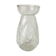 Molded glass vase with old hyacinth pattern leaves 2 of available