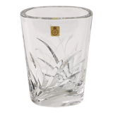 Oval crystal vase, Bleikristal, Germany, 1960s