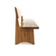 Banc scandinave en chêne, Suède, 1960