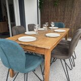 Antique solid wood table