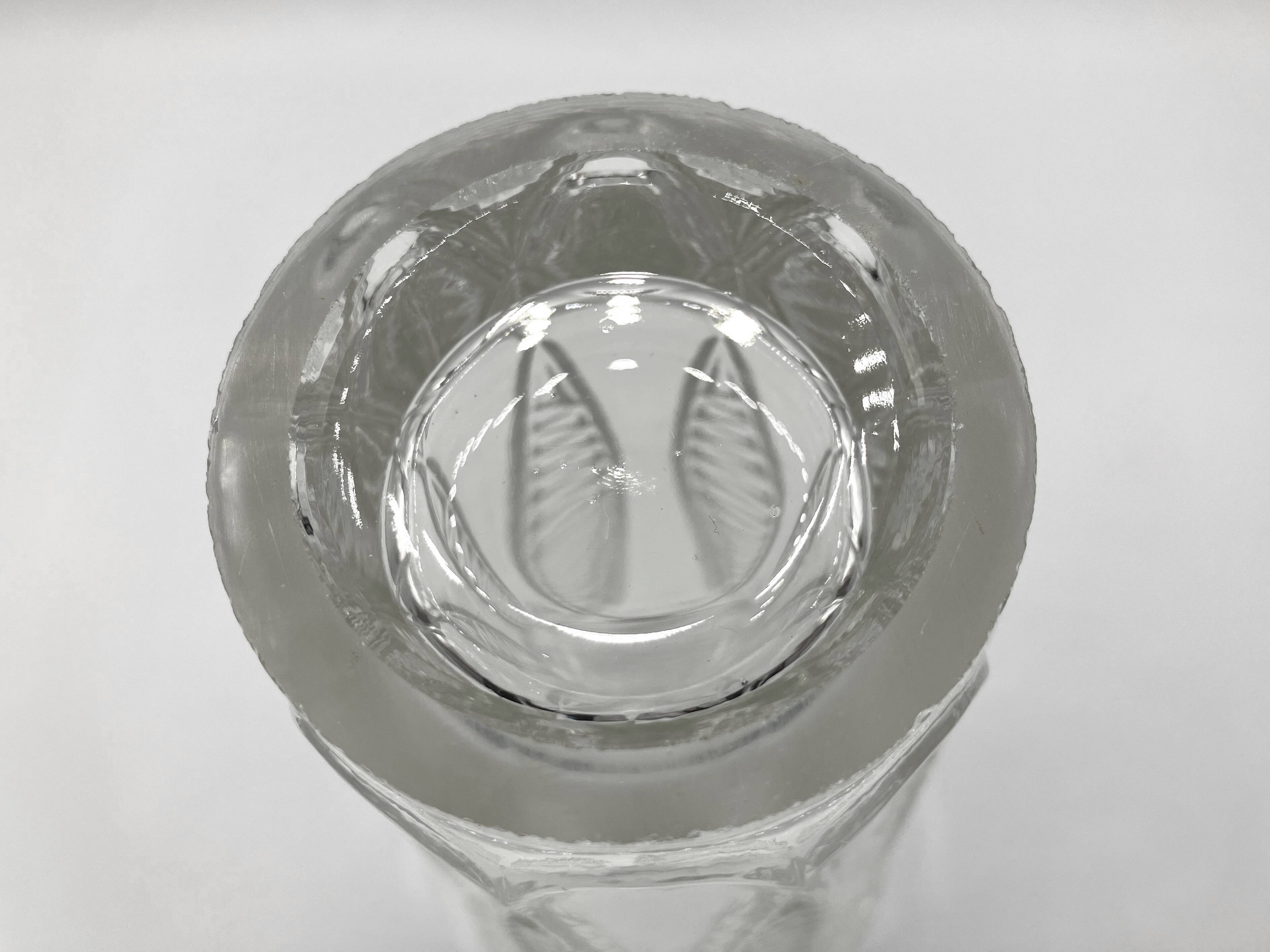 SKLO UNION vase • Hermanova Hut glassware • Design Rudolf Jurnikl • 1960 • Czechoslovakia