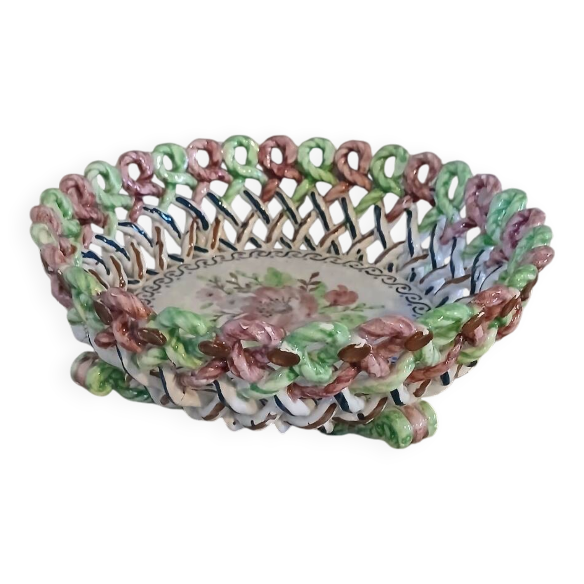 Vintage Spanish ceramic bowl