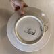 Multicolored fish ceramic decorative wall plates
