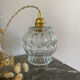 Vintage glass globe lamp