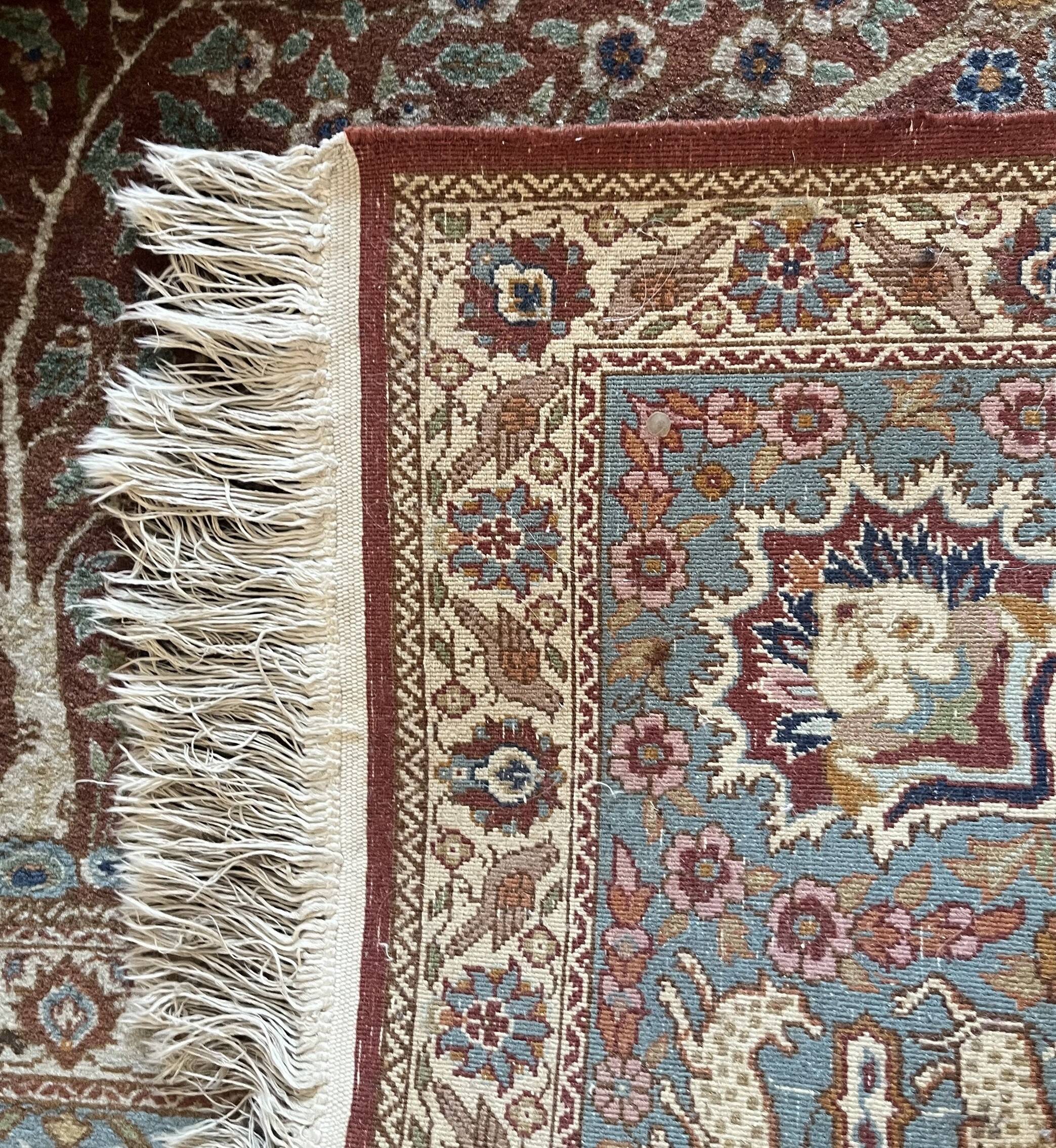 Persian rug "Tree of Life" with Birds – 137 x 240 cm - Handmade