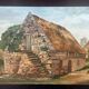 Oil on panel, house in Brière