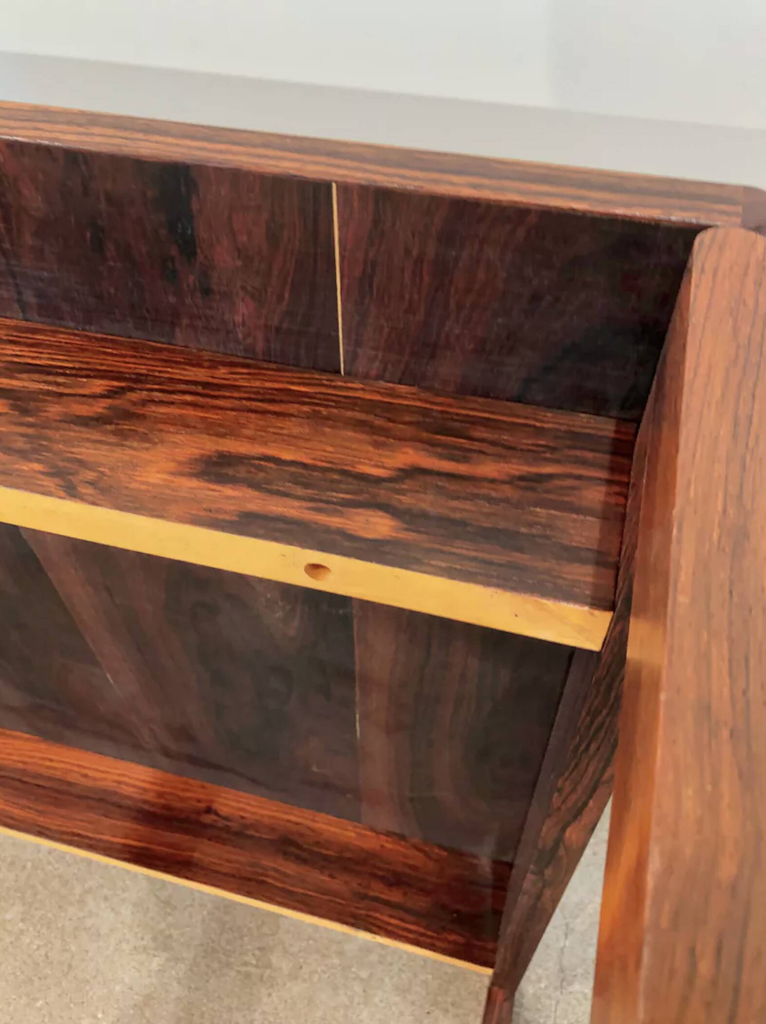 Tobia Scarpa wooden coffee table for Haimi Finland, 1975