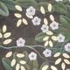 Painted canvas depicting flowers and birds. Contemporary work.