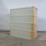 Olaf von bohr chest of drawers model 4964 by kartell - space age design, 70s