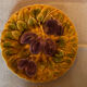 Set of 8 Sarreguemines barbotine dessert plates