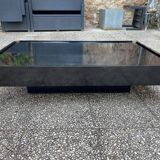 Vintage black coffee table from the 50s