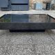 Vintage black coffee table from the 50s