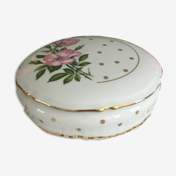 Antique limoges porcelain jewelry box