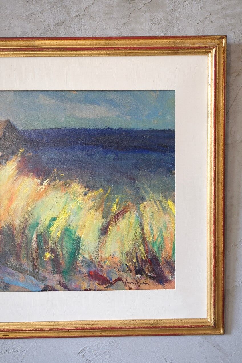 Arne Aspelin, Swedish Modern Painting, 1960s, Oil on Board.