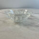 Cut glass bowl stamped France 11cm