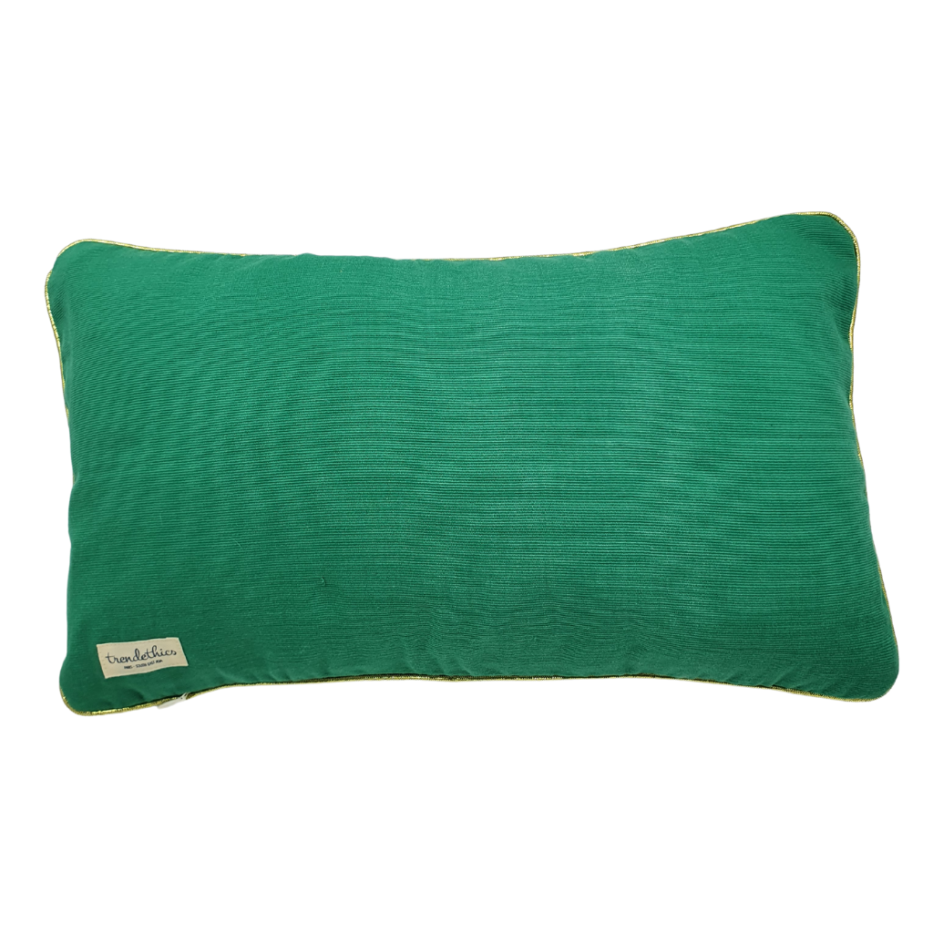 Green cushion Boni 30x50