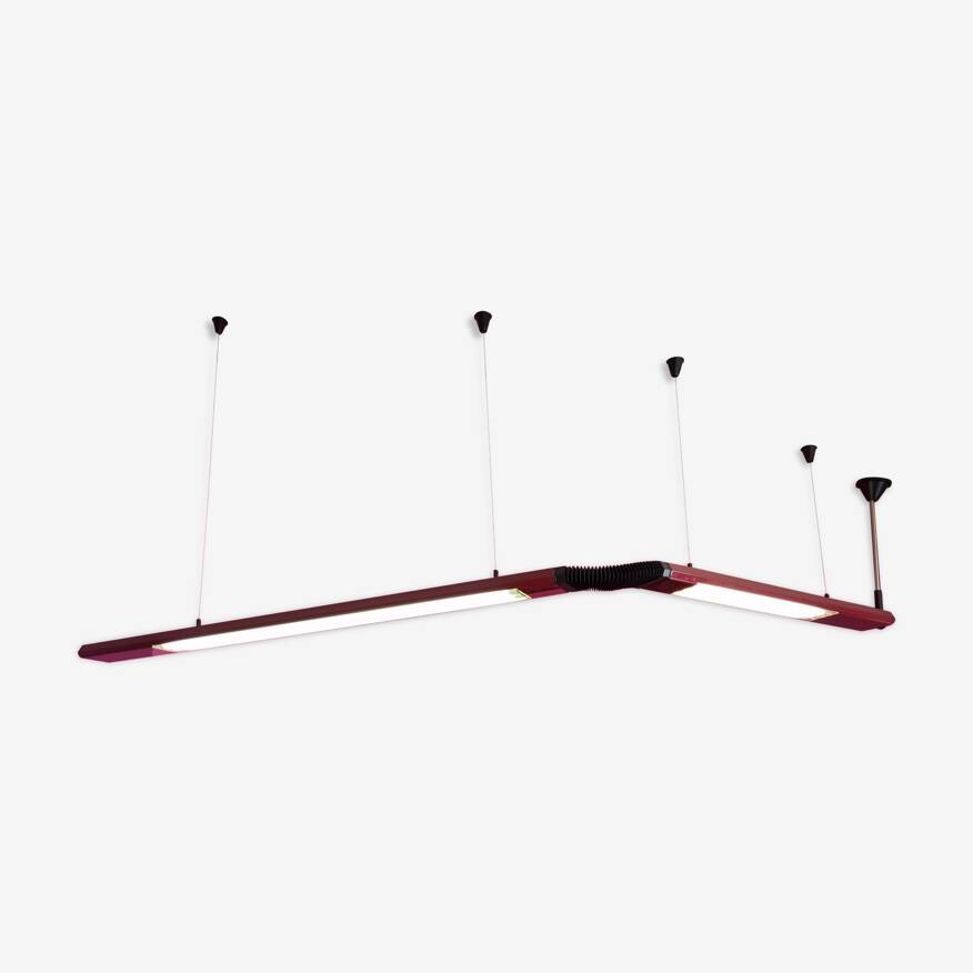 "Prisma" modular suspension by Bruno Gecchelin for iGuzzini, 70s-80s