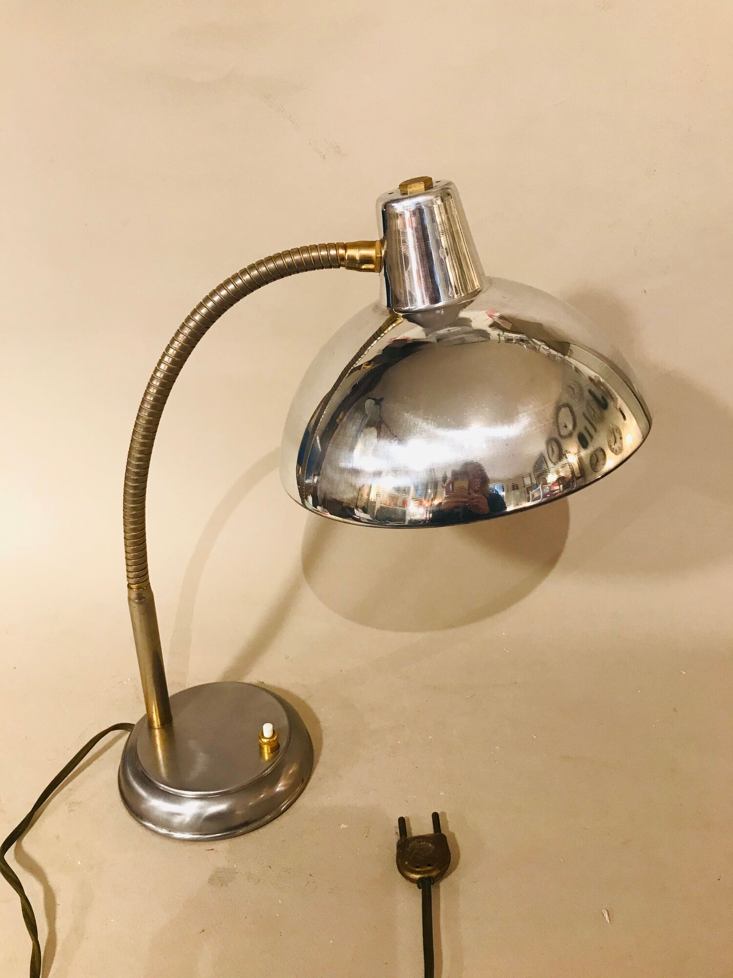 1960 industrial office lamp