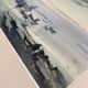 Watercolor Painting Gaston Barret (1910-1991) Marine Ar Harnog