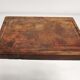 Old Wooden Cutting Board with drawer for knives. block...