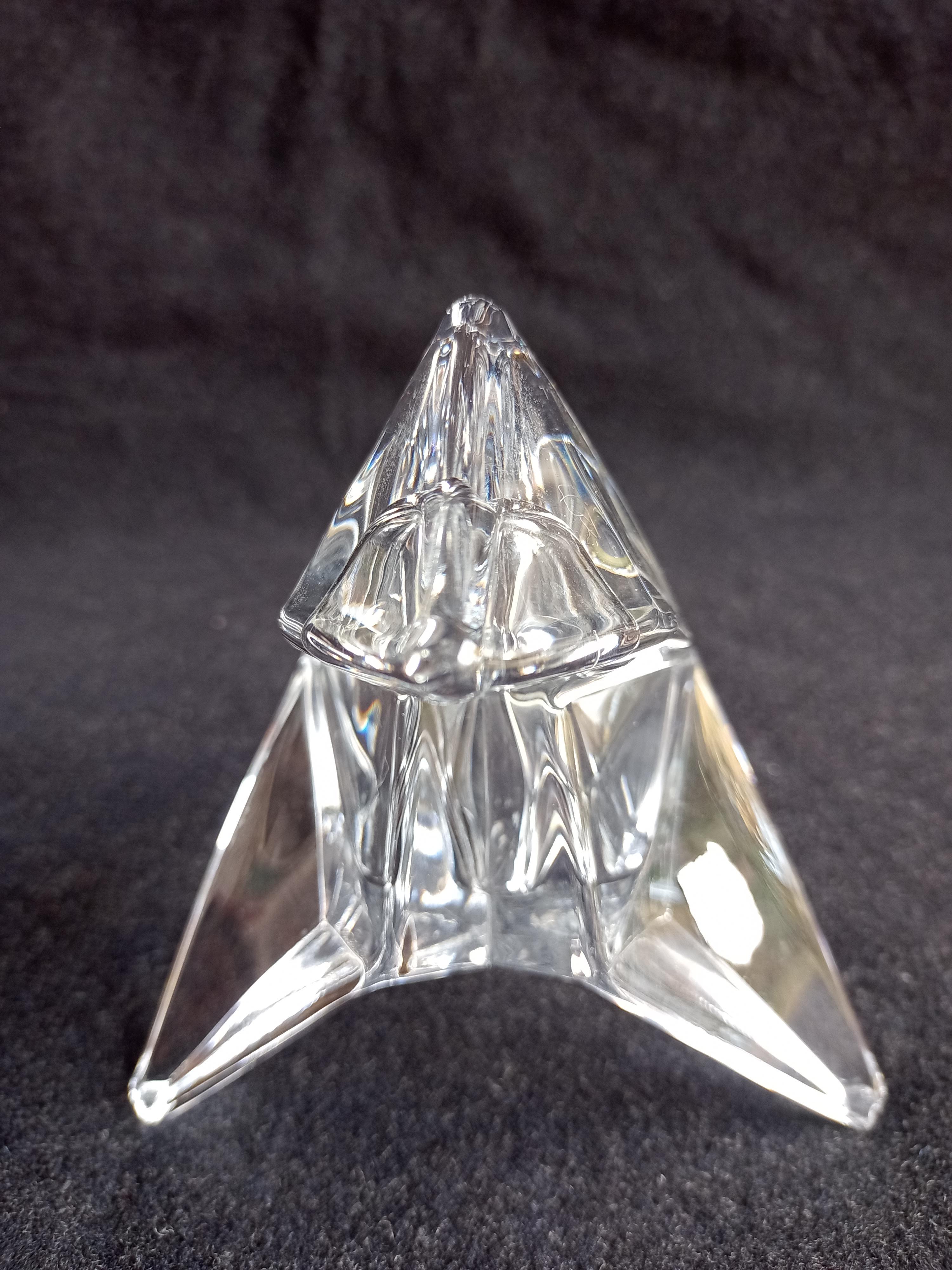 empty crystal casserole pocket by Pierre D'AVESN