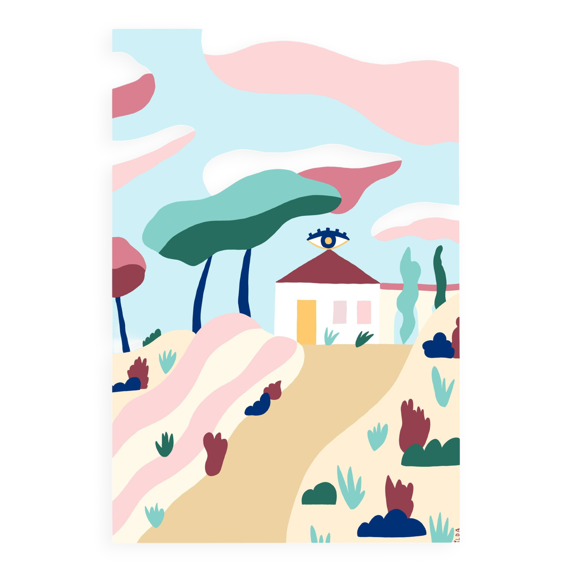 Sweet dream - a4 art print