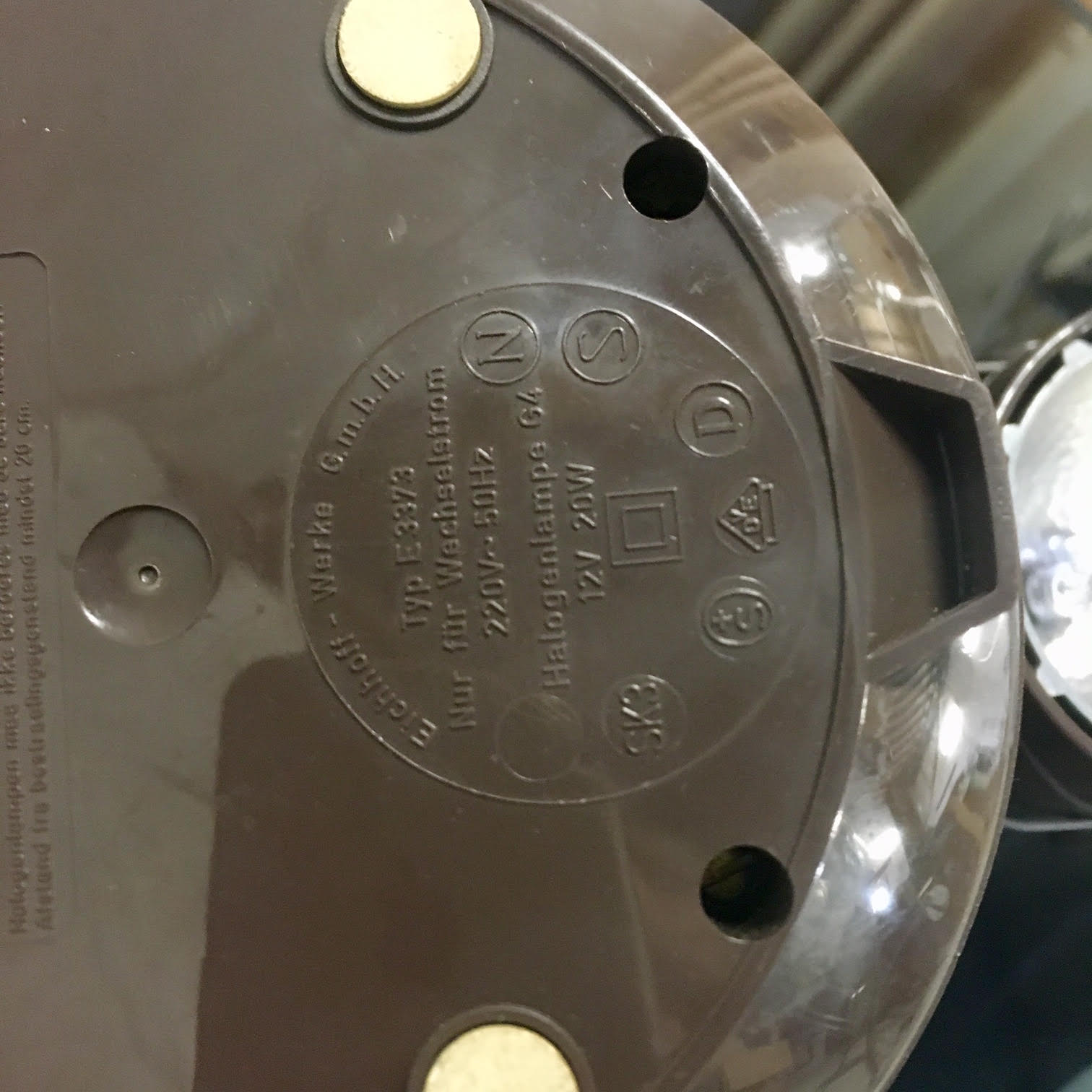 Telescopic lamp Germany 1970