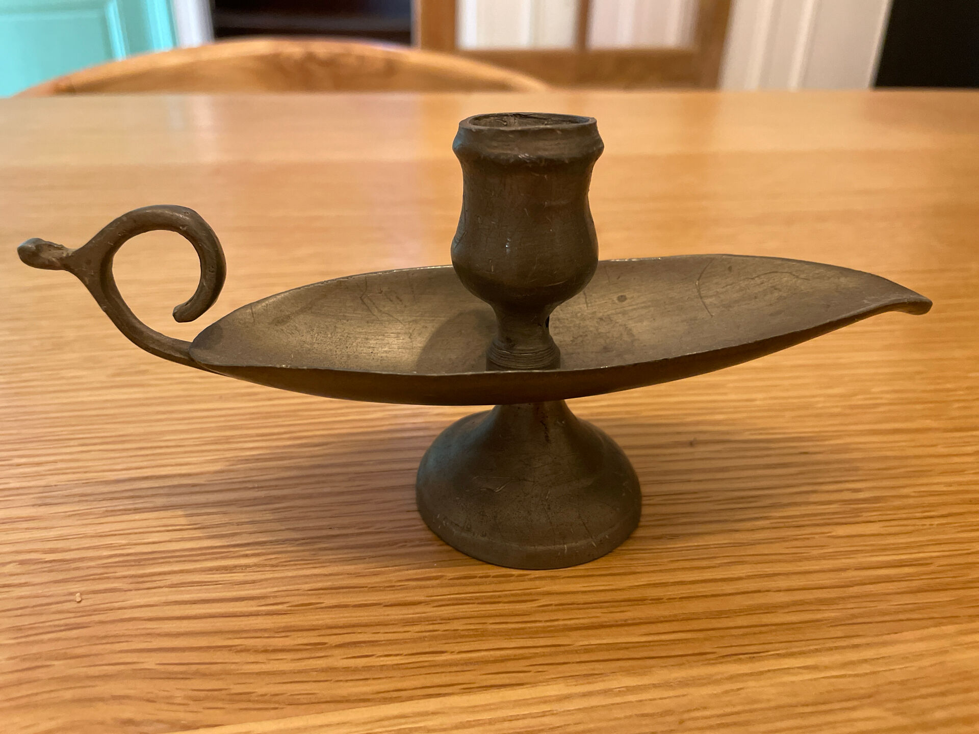 Metal candlestick