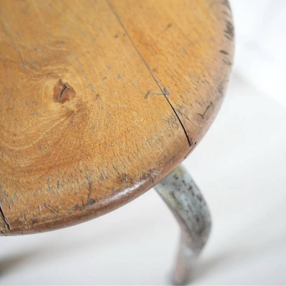 Old workshop stool