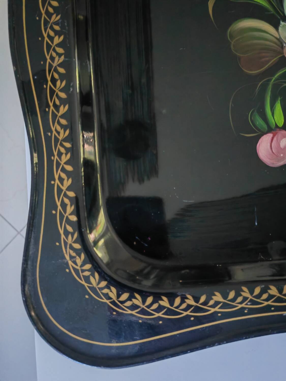 Very large Russian platter