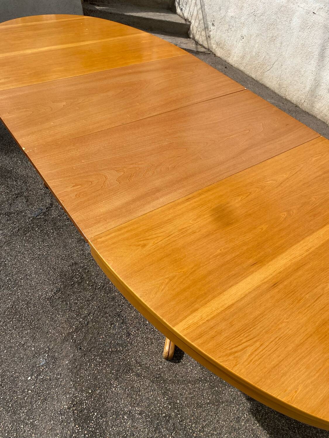 Baumann elm dining table