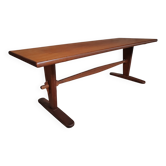 Large Scandinavian teak coffee table