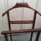 Wooden valet on wheels
