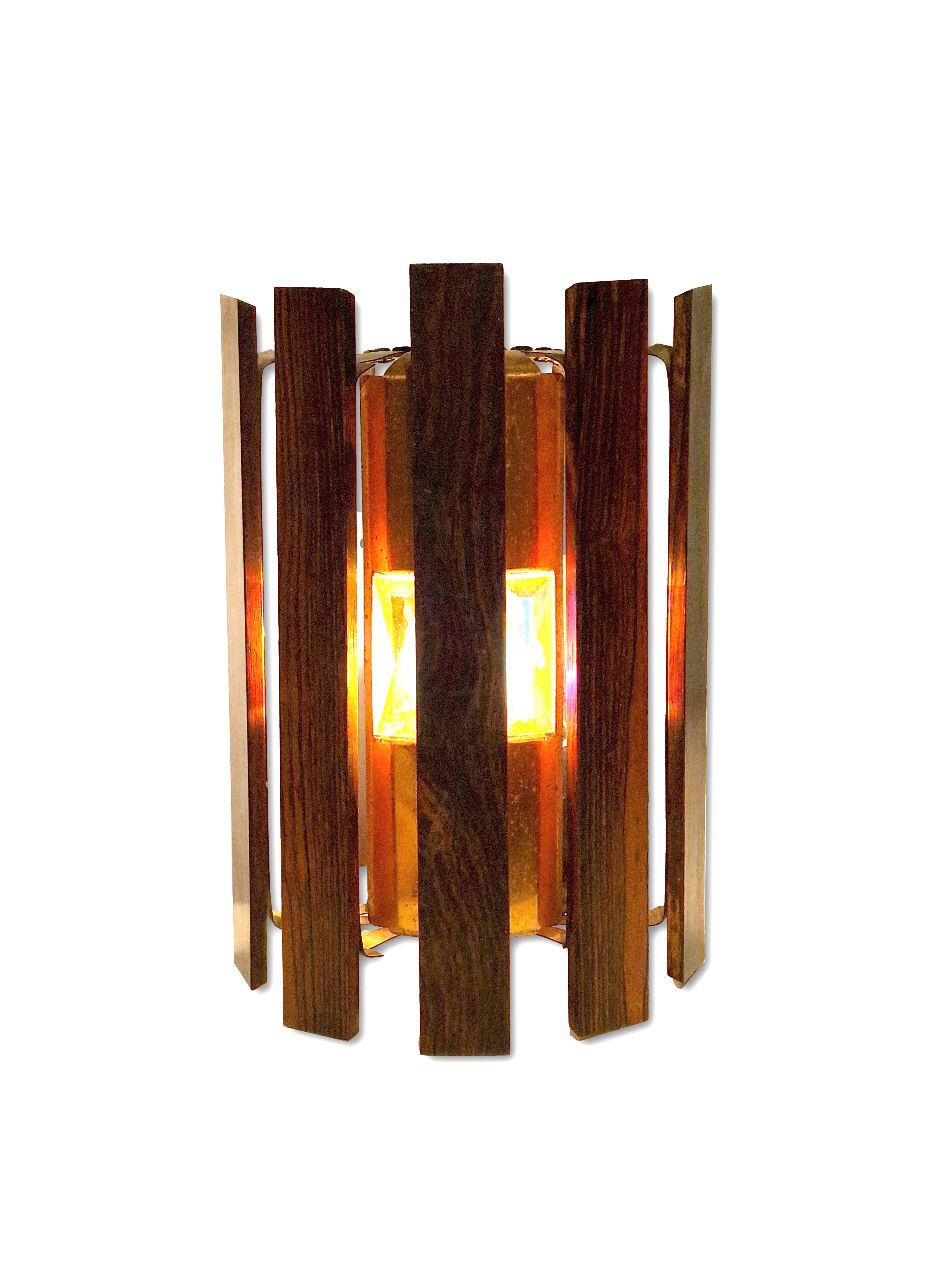 Danish wall lamp Schou Werner for Coronell Elektro, 1960s