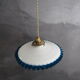 Old two-tone opaline suspension