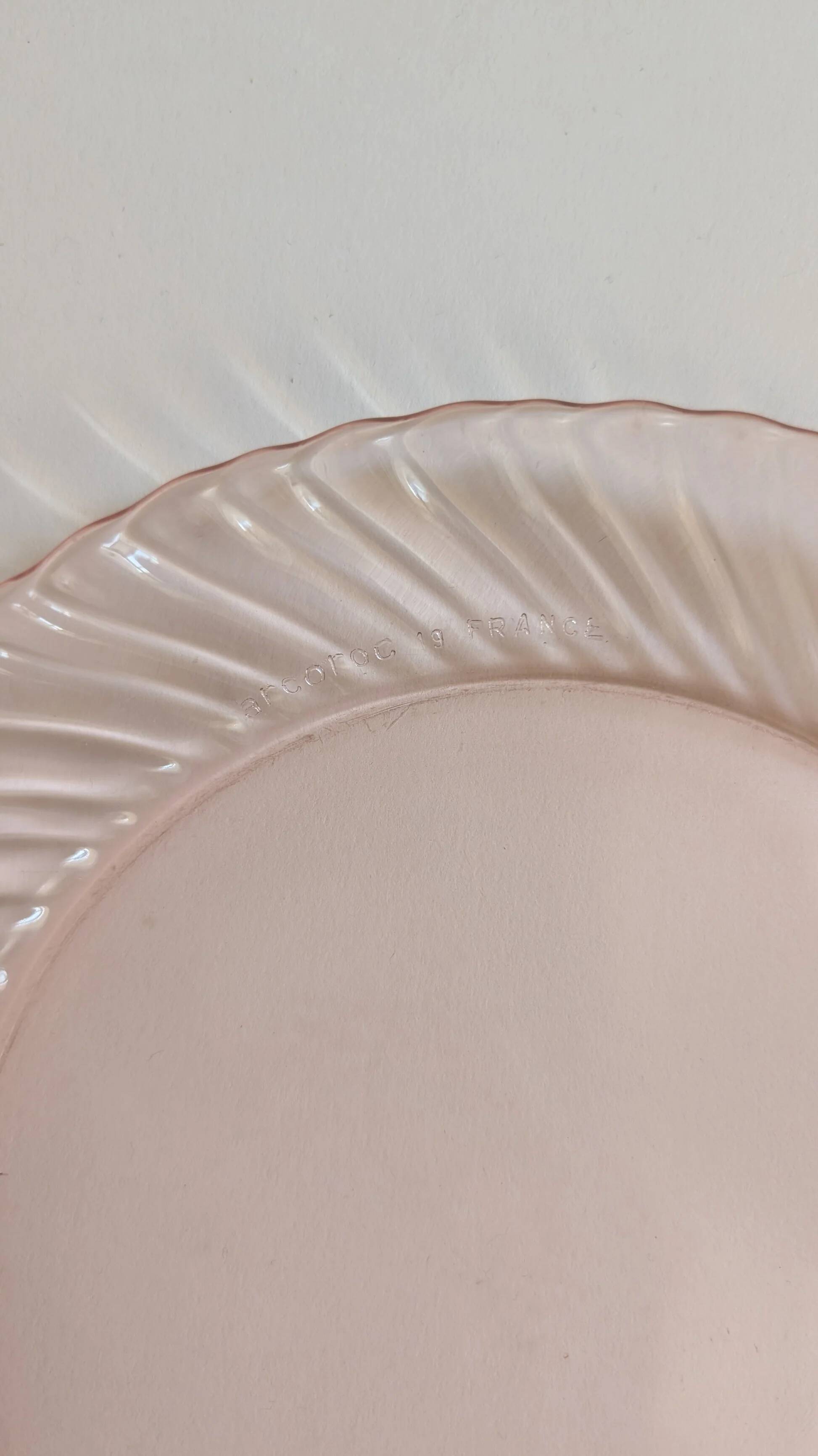 8 Rosaline dessert plates