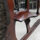 Large mahogany Art Nouveau mirror 178x220cm