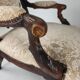 Set of two Black Forest style armchairs by Horrix – 19th century