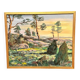Original Mid 20th Century Painting – Rita Hansen (Oslo, 1924) – Framed