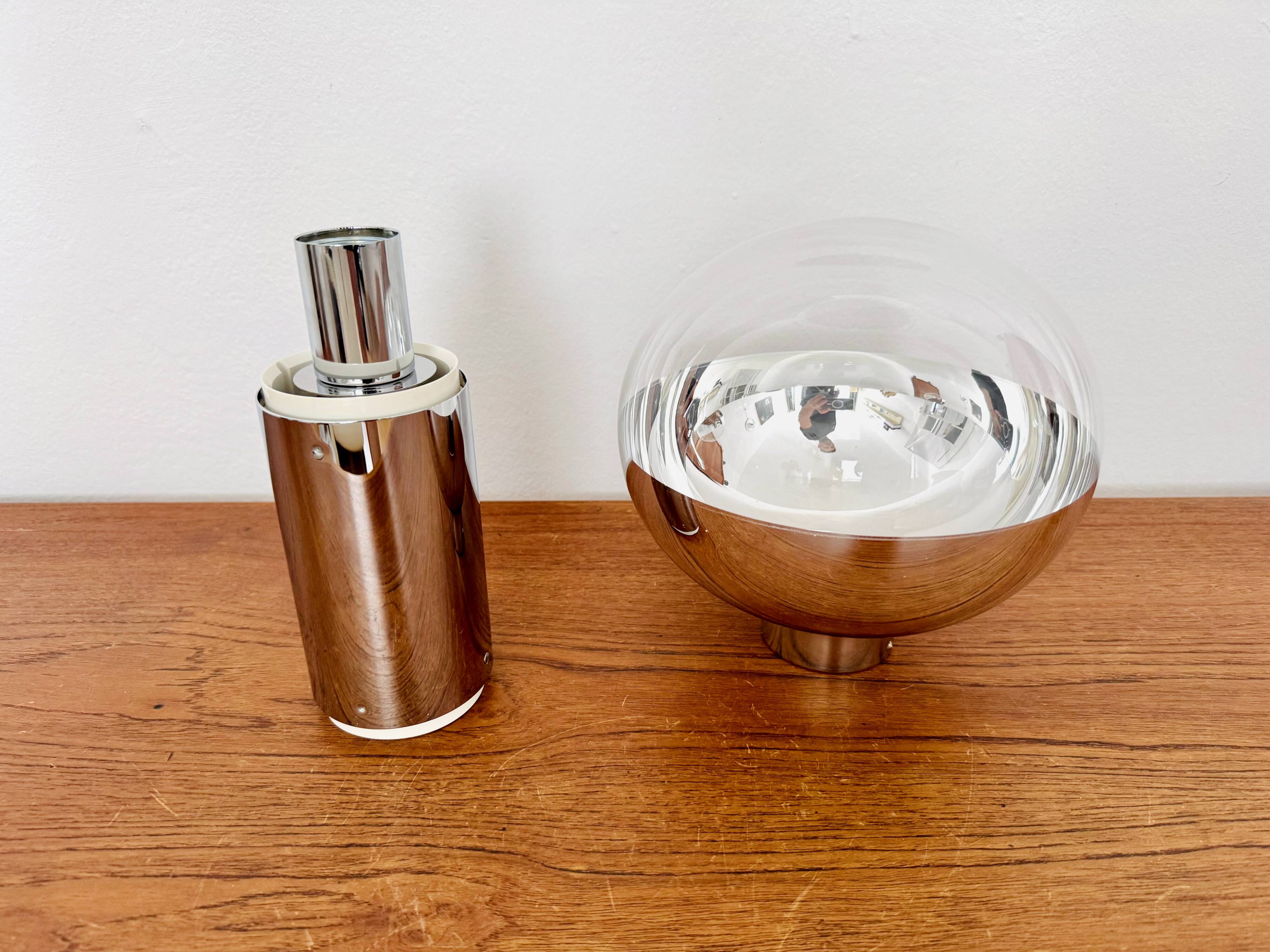 Set of 2 Large 1970s Modernist Flush Lamps by Motoko Ishii for Staff