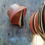 Terracotta jug, ceramic, email