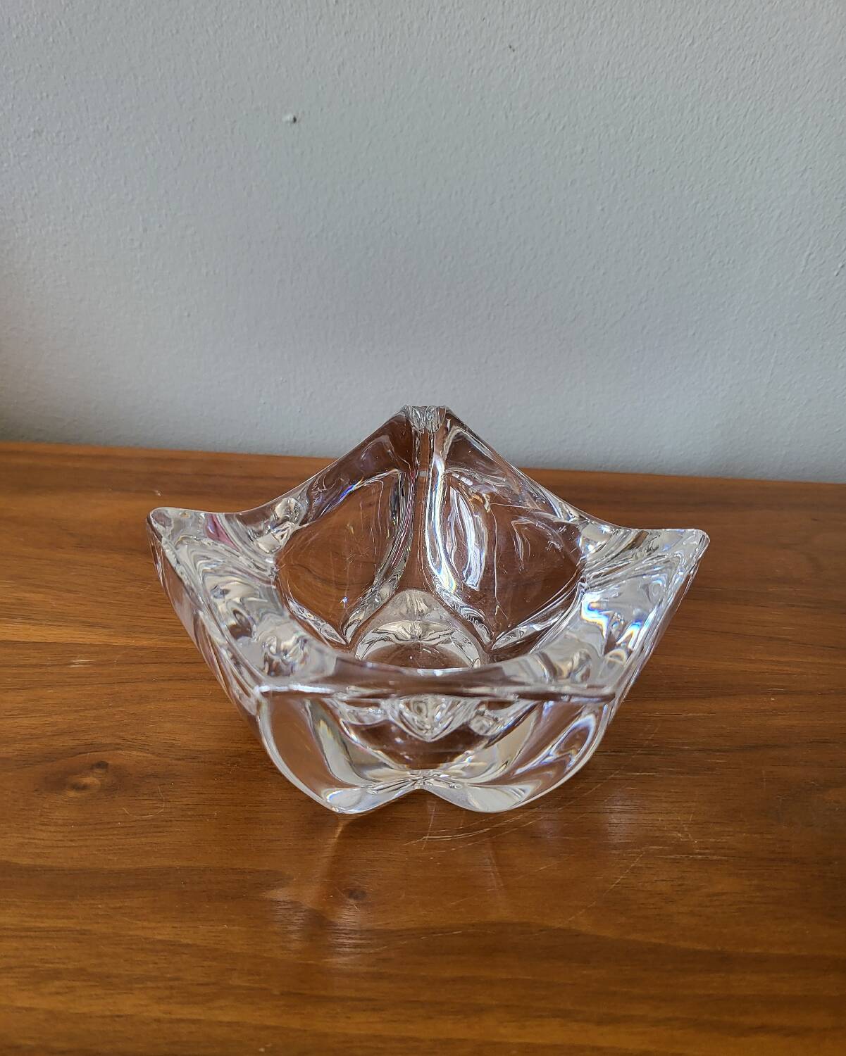 Daum France Crystal Pocket Ashtray
