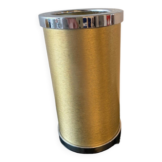 Vintage 80's Gold Hollywood Regency Style Cooler
