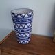 Blue and White Ceramic Decorative Vase Robert Picault