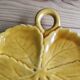 Large earthenware platter