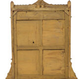 Large Victorian Gilt Overmantle Mirror 136x152cm