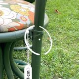 Pair of rattan armchairs