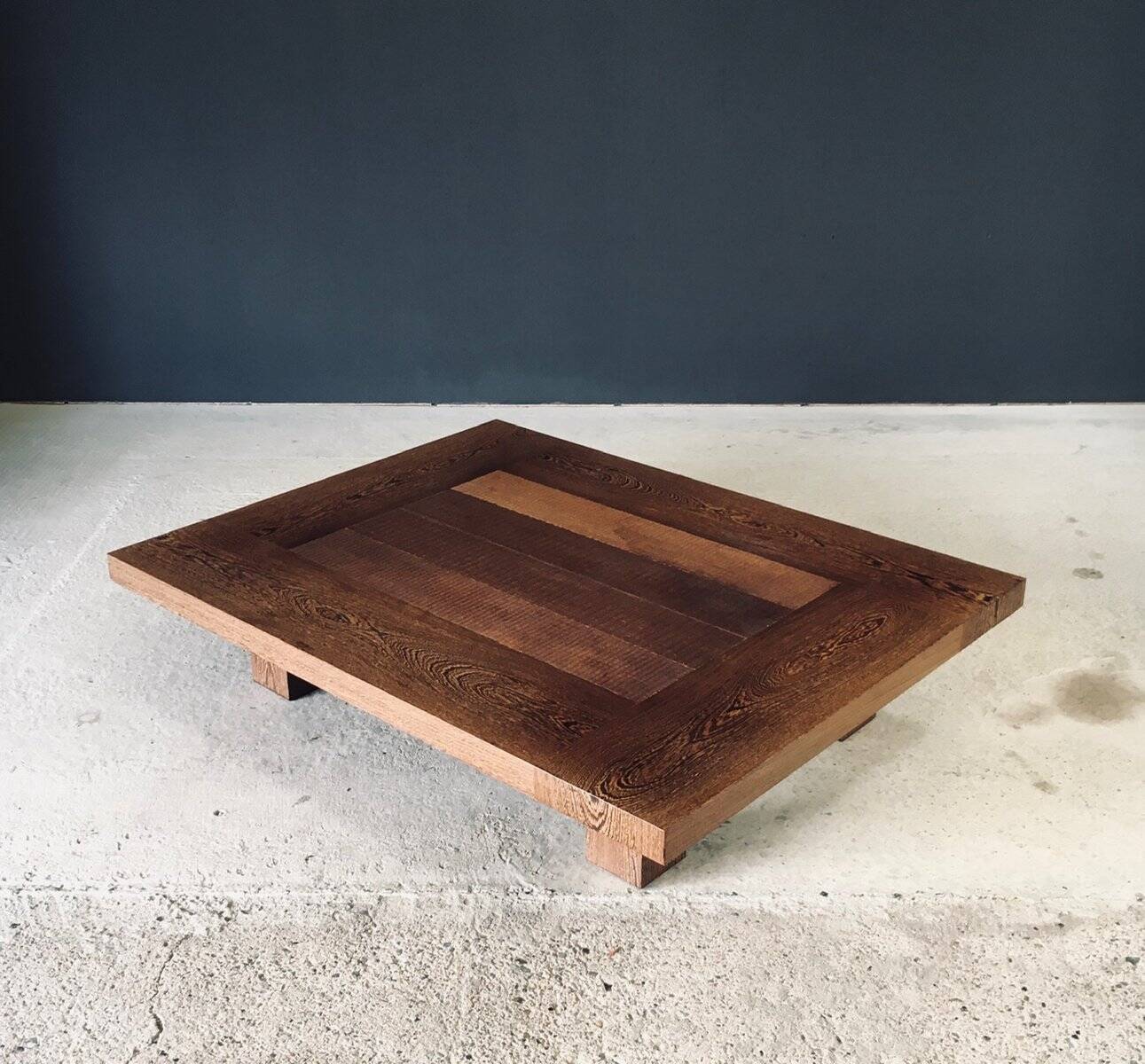 Postmodern Wengé Coffee Table, 1990s
