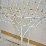 planter on iron stand