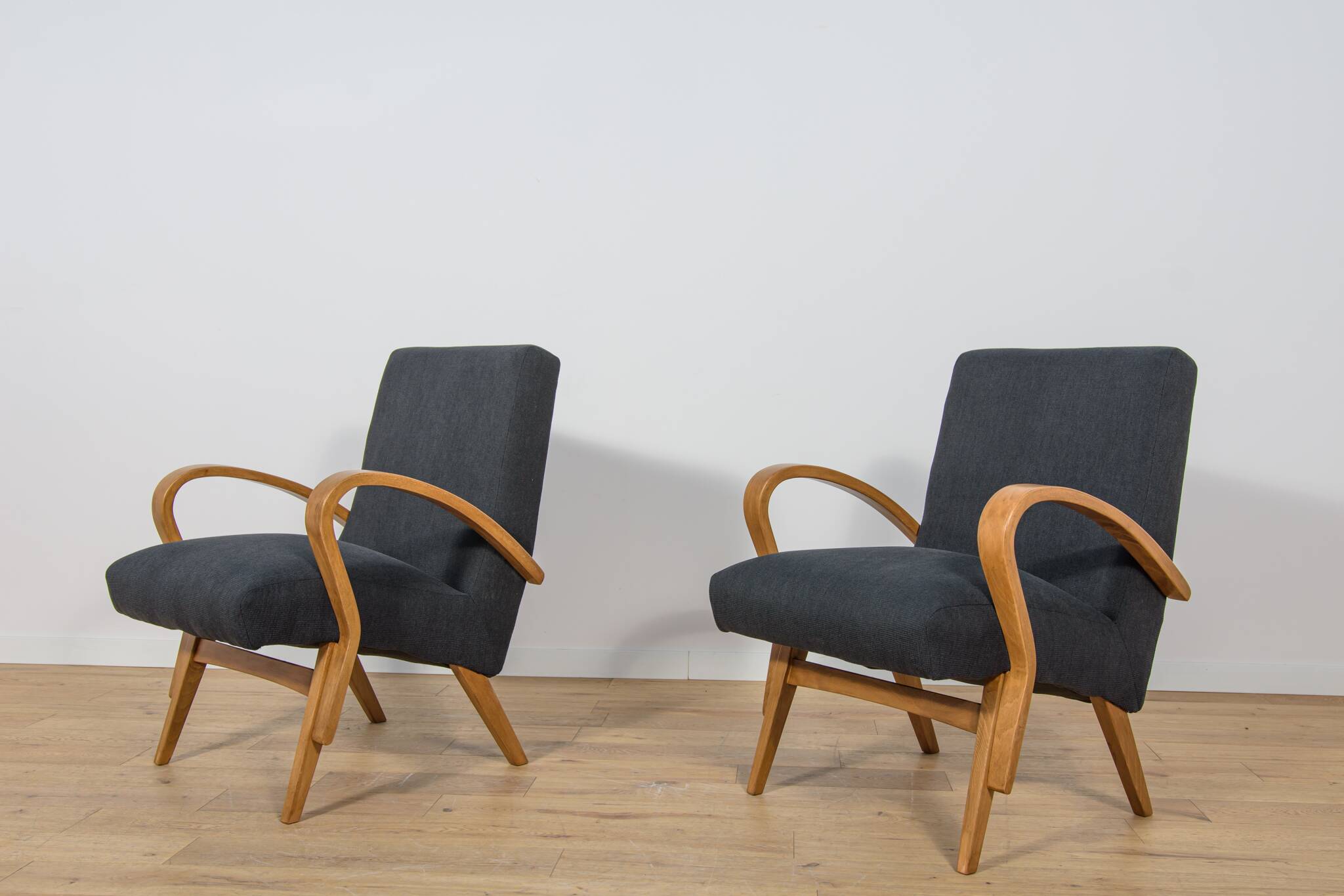 Mid Century Armchairs, Czechoslovakia, 1960s, Set of 2